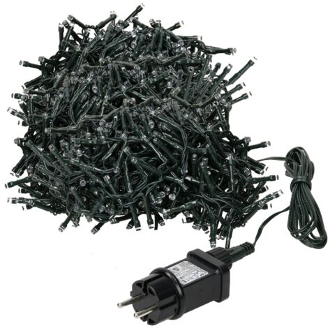 40 Luci Led a Batteria Blu con Giochi di Luce DUESSE CHRISTMAS - size 1 pz