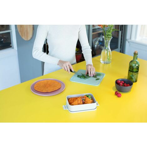 MAKE&TAKE PORTAVIVANDE LUNCH BOX M LIGHT GREY BRABANTIA SCHISCETTA