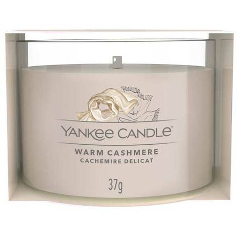 YANKEE CANDLE CANDELA PROFUMATA VOTIVE IN VETRO WARM CASHMERE PROFUMO CASA INTERNI