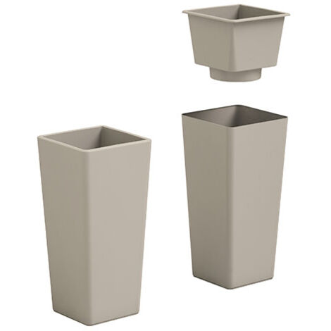 Veca-Vaso Naxos 35 x 26 cm H e.12 Antracite
