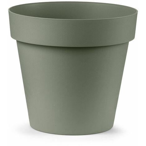 VECA VASO ROTONDO CLEO 30 CM 60% RICICLABILE TERRA LAGUNA