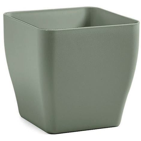 Vaso portafiori in plastica trasparente Living cm 31