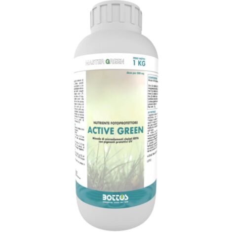 NUTRIENTE FOTOPROTETTORE ACTIVE GREEN BOTTOS 1KG PER PRATO (1/4)
