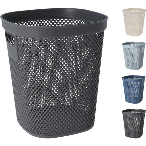 Secchio da 35 litri in plastica flessibile con manici - Giallo Secchio da 35 litri in plastica flessibile con manici - Giallo