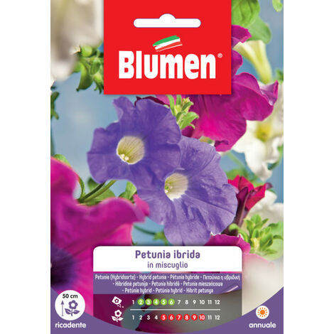 SEMI PETUNIA HYBRIDA MIX BLUMEN ORTO GIARDINO