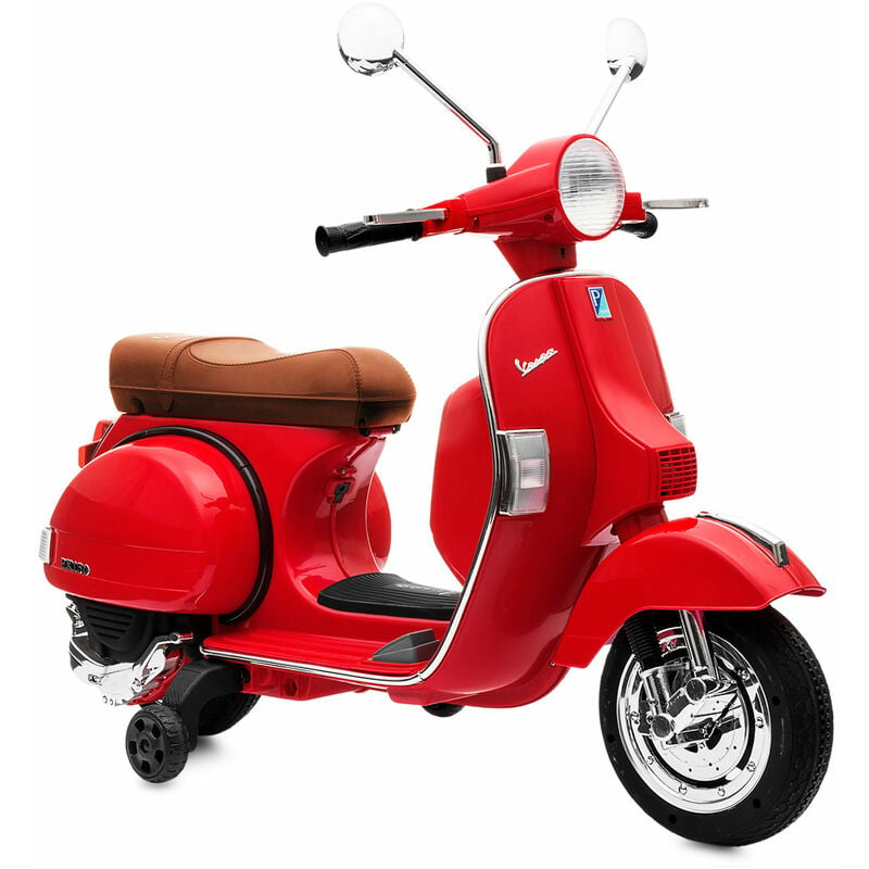 Vespa Primavera 12V - Scooter pour enfant - Véhicule moto électrique, jouet  pour enfant