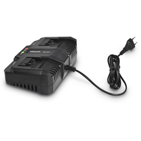 Chargeur 21V/1,5A Pour Batteries Li-ion 20V - Compatible Worx, Landxcape, Kress, Scheppach - Protection Surcharge Et Surchauffe - 12
