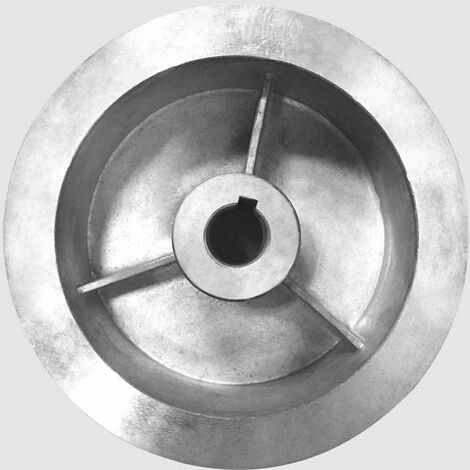 Poulie V diamètre 127 mm largeur 24 mm pièce motoculture - Matijardin
