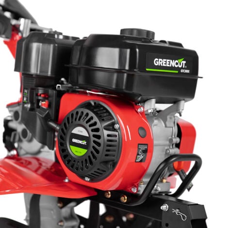 Tondeuse à essence 212cc 7hp, largeur de travail 95cm, profondeur jusqu'à 30cm, puissante et maniable - GREENCUT GTC300X