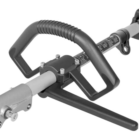 Outil multifonction moteur à essence 2 temps 65cc 4,9cv, 5 accessoires différents pour la coupe, guidon à double poignée, harnais de sécurité - Greencut GM650X-5