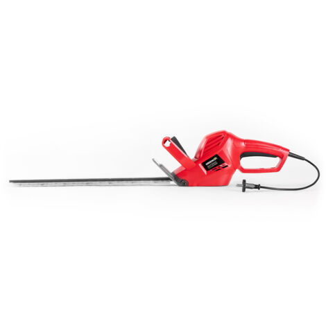 Taille-haie électrique 550W, double lame acier, longueur de coupe 450mm, capacité coupe 16mm, plug-in, vitesse 1700rpm, avec gaine - Greencut GHT550C (1/5)