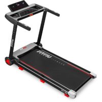Tapis de course avec une inclinaison de 9 % 1-14 km/h pliage compact FITFIU Fitness MC-160