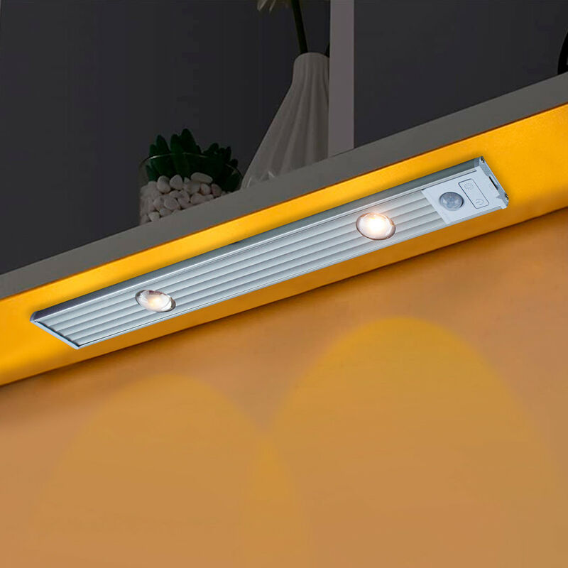 Luz Led Sensor Movimiento Inalambrica 30 Cms Escalera Cajón