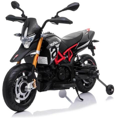 LT909 Moto eléctrica Dorsoduro 900 EVA para niños luces y sonidos  Color: Rojo
