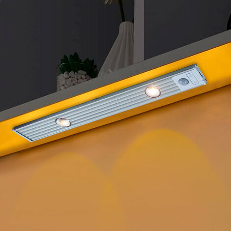 Tira LED Magnética Luz Inteligente 20 cm Recargable por USB Sensor