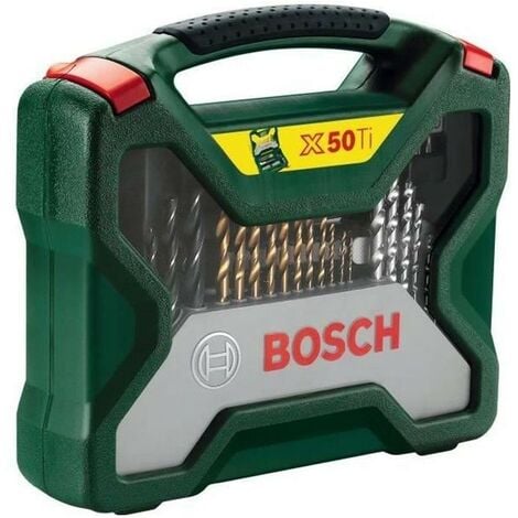 Bosch Coffret X-Line Titane de 50 piÃ¨ces 2607019327