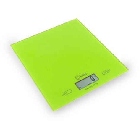 Balance culinaire KKS-1122 vert - Capacité 5kg - Ecran LCD - Tare