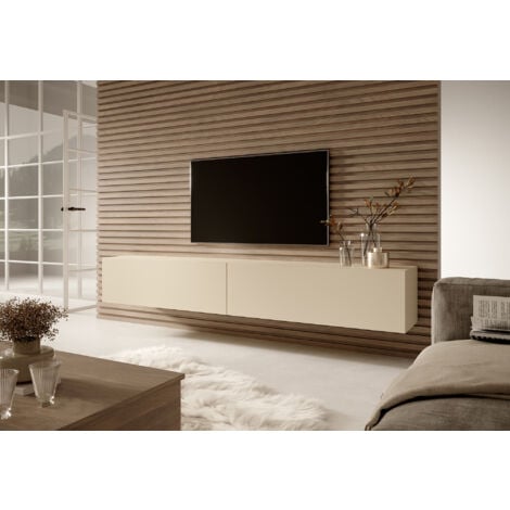 Selsey Bisira - Mobile TV - 200 cm - taupe (grigio-beige)