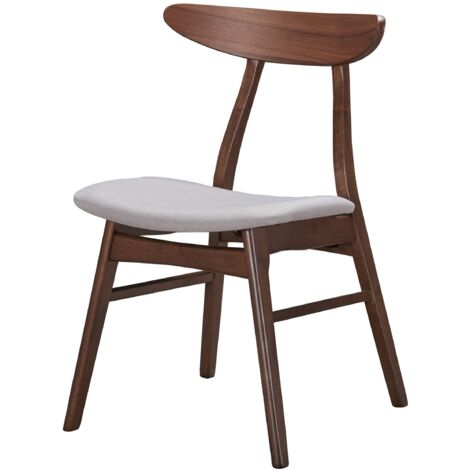 Selsey GOODDLY - Sedia di legno - noce/beige (1/5)