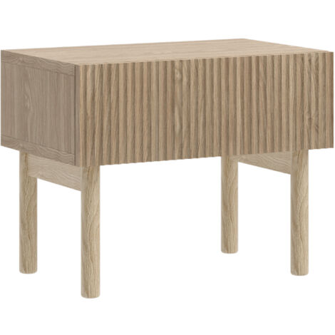 Selsey Nolie Comodino con cassetto sospeso - 50cm - aspetto rovere (1/5)