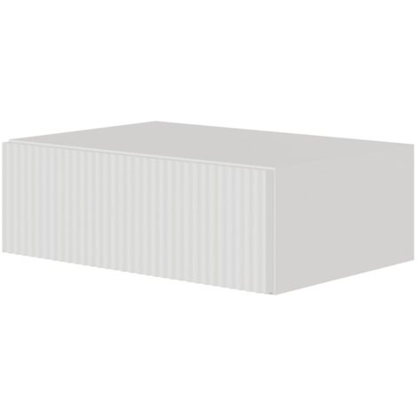 Selsey Veldio - Comodino sospeso - 50 cm -  bianco
