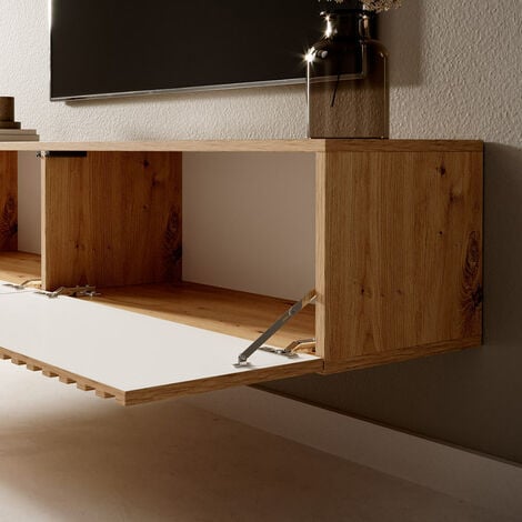 Selsey TELIRE- Mobile TV - 140 cm - rovere artisan