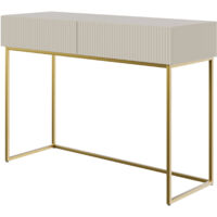 Selsey VELDIO - Toeletta - 110 cm - taupe (grigio-beige) con piedini dorati