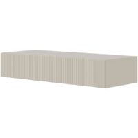 Selsey Veldio Consolle sospesa con cassetto - 90 cm - Beige grigio
