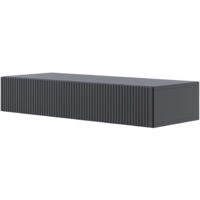 Selsey Veldio Consolle sospesa con cassetto - 90 cm - Nero