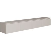 Selsey BEMMI -Mobile TV sospeso a 2 ante -200 cm -greige