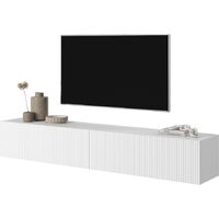 Selsey Veldio - Mobile TV - 175 cm - con le stecche, bianco
