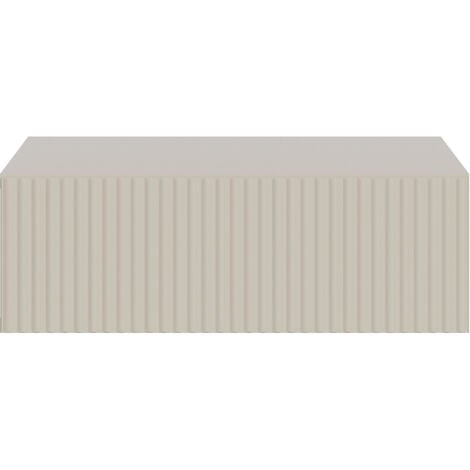 Selsey Veldio - Nachtkonsole mit Schublade, Graubeige, 50 cm