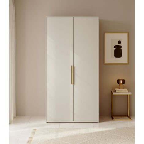 Kleiderschrank Garderobenschrank Mit 2 Kleiderstangen AKRON-131