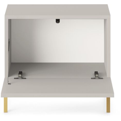 Selsey LAMMELO - Nachttisch - graubeige