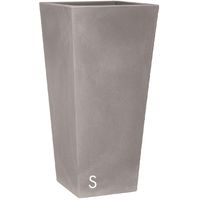 Vaso Quadrato EROS 30X30 H60 - GRIGIO CENERE – NICOLI