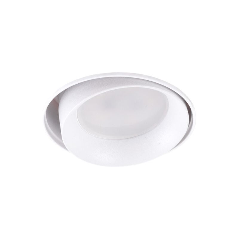 Downlight-Ring Runden Aluminium Weiß KiPPbar Ø75mm (HO-ARO-IY2)