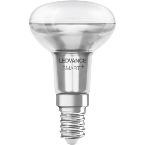 LEDVANCE Smarte LED R50 Spotlampe mit Wifi Technologie, Sockel E14, Lichtfarbe änderbar (2700-6500K), Ersatz für herkömmliche 40W-Reflektor-Glühbirnen, steuerbar mit Alexa, Google & App