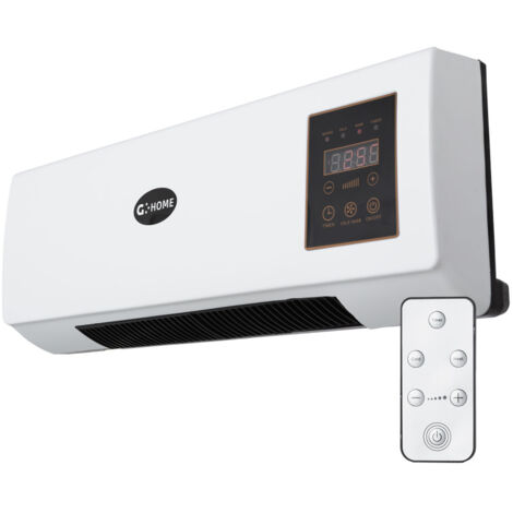 PTC-Heizung + Lüfter 1500 W, weiße Fernbedienung