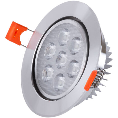 LED-Downlight-Strahler 7W 655Lm 2700ºK Rund 40.000H [HO-LEDDOWN-7W-WW]