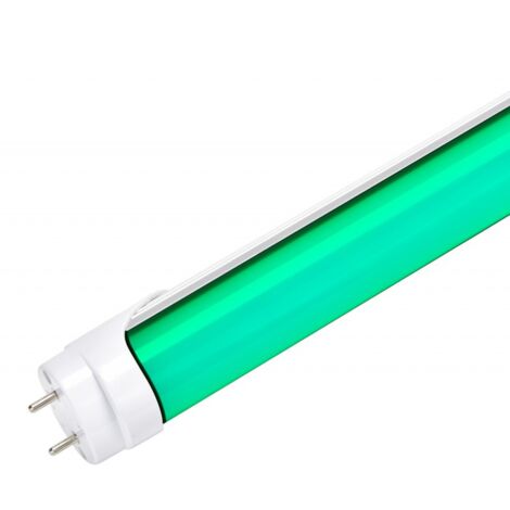 LED -Röhre T8 18W 1.500Lm 120Cm Diffusor Milchig - Grün 40.000H