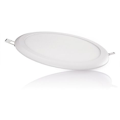 Buffi Warmweißes 40x40cm weiß Deckenaufbau-Paneel (2400lm, Licht 1x (2700K) 2700K) LED Lampe LED BRILLIANT 24W integriert,