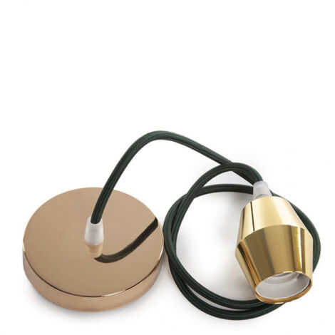 Pendel E27 Kabel 1000 X 0,75Mm Stoff- Rosette [SC-MPL019]