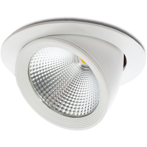 LED-Downlight-Strahler 30W 2820Lm 2700ºK verstellbar UGR17 50.000H [JW-30W-G-WW]