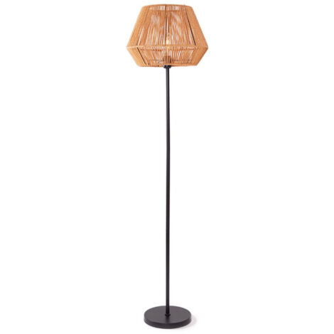 Jesper enthalten) Lampe für 39cm E27, 1x 60W, Normallampen Gitter A60, BRILLIANT Standleuchte Mit (nicht schwarz geeignet Fußschalter