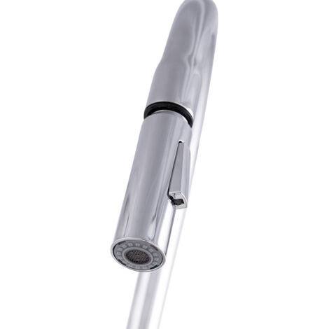 40 Mm Universal Einhebelgriff Wasserhahn - Ersatzgriff Zink-Legierung Silber Für Küche Und Bad