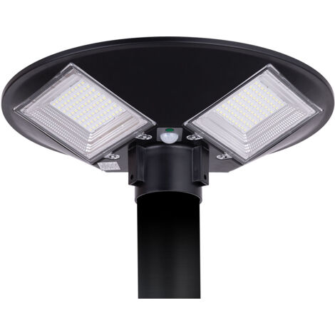 Solar-LED-Leuchte 90 W, 9000 lm, 6000 °K, IP67, Panel: 6 V, 18 W, Batterie: 3,2 V, 15000 mAh