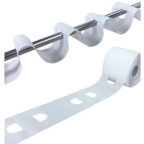 FETTUCCIA per TENDA Riloga ARRICCIA TENDE Mod. PASSANTE Made in Italy 5 Metri
