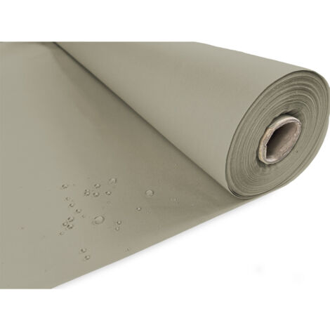 Tessuto Tenda Sole Vertigo - Impermeabile 100%, Altezza 150cm, Venduto A Metro, Grigio - Foto 8