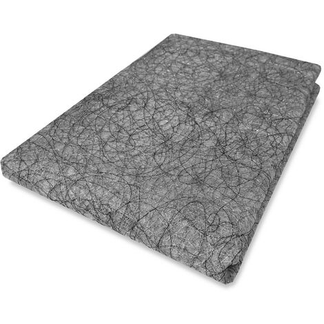 COPPIA TENDINA VETRO FATA GRIGIO ARGENTO ORGANZA MILLE FILI COPPIA (2 TELI) CM. 60X150