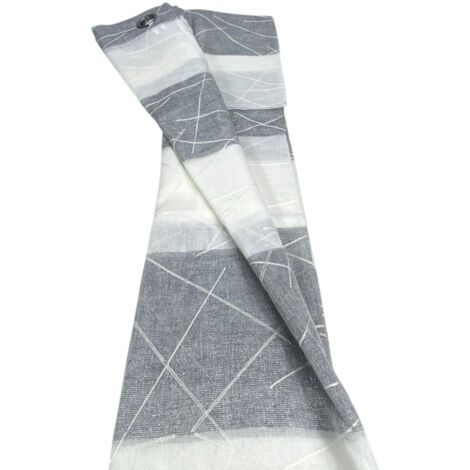 TENDA TENDAGGIO YARA grigio cm. 140 X 300 confezionata